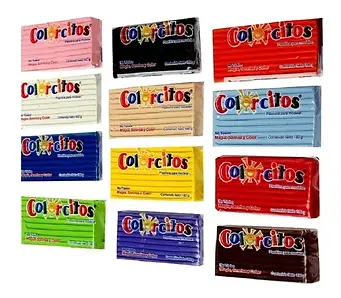 Plastilina Escolar Colorcitos Varios Colores 180g.
