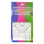 Piedras Plasticas Con Adhesivo 128pz Pascua