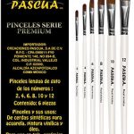 Pinceles Lengua De Gato Serie Premium Pascua