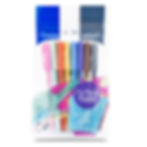 Bolígrafos Pin Point Pastel c/8