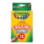 Crayon Crayola C/12 Colores Extragruesos