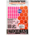 Etiqueta Adhesiva Transfer Rosa EAF01325R 13 X 25mm