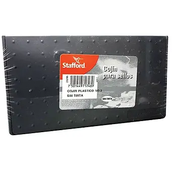 Cojín P/Sellos STAFFORD No.2 Sin Tinta