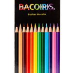 Lápices de Colores Bacoiris largos BACO C/12pz