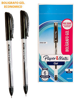 Boligrafo De Gel Paper mate Punta Fina