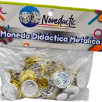 Novedactic Moneda Didactica Metalica