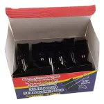 Cajas Clip Sujeta Documentos 41 Mm C/12 Piezas C/u