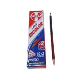 Lápiz Bicolor Shely Azul C/ Rojo Carmín, 12 Piezas