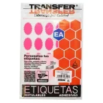 Etiqueta Adherible P/Ofertas Rosa 38 x25mm