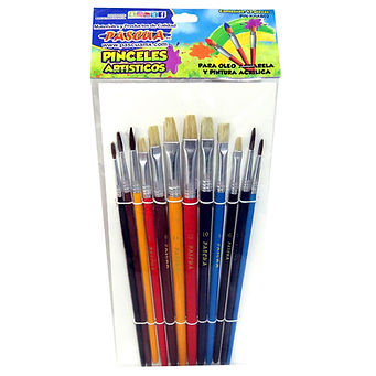 Pinceles Artisticos Pascua C/12pz
