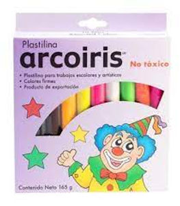 Plastilina Arcoiris C/10 Piezas
