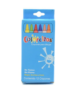 Crayones COLORCITOS C/12 Crayones Delgados