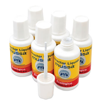 Corrector Liquido MUSSA 20ML.