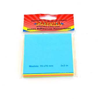 Notas Adhesivas RemovibLes PASCUA 76x76 mm