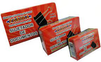 Sujetadocumentos 25mm Caja Con 12 Piezas