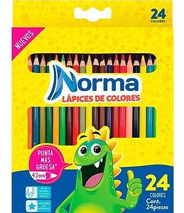 Lapices De Colores Norma C/24