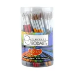 Pinceles Rodart 144 Piezas 12 Tamaños diferentes