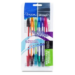 Bolígrafo Pin Point Duo Pen C/6