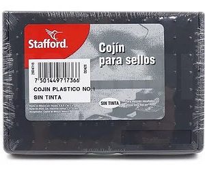 Cojín P/Sellos Plastico No. 1 Stafford