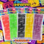 Limpia Pipas Surtido C/100 piezas Pascua