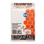 Etiqueta Adhesiva Transfer / 47.5x102mm / Color Blanco