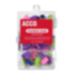 Set Escritorio ACCO C/ Accesorios Esenciales Candy Neón 130 Piezas