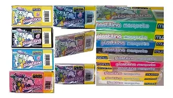 Plastilina Marqueta 170g MUSSA Colores